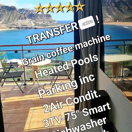 Deluxe 3 Rooms74M2,2Air Condit 2Tv Seaview On Amadores,2 Heatpools, Parking, 600 Mb,Dishwasher,2Lift,,3 Beaches Playa Del Cura  Exteriör bild