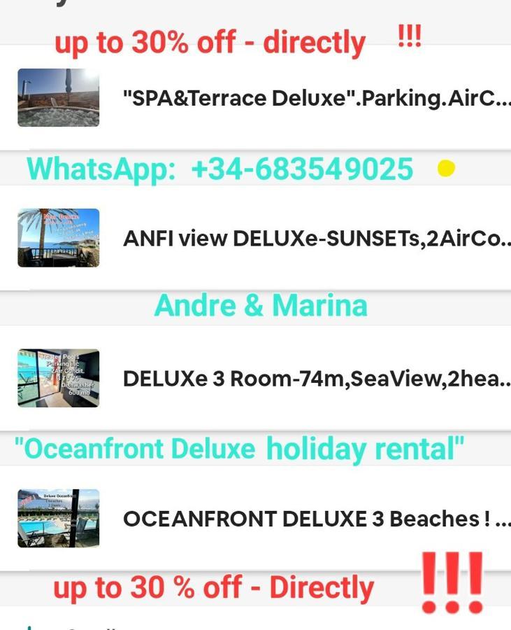 Deluxe 3 Rooms74M2,2Air Condit 2Tv Seaview On Amadores,2 Heatpools, Parking, 600 Mb,Dishwasher,2Lift,,3 Beaches Playa Del Cura  Exteriör bild